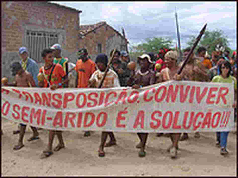 Members of Brazil’s Truka tribe Members of Brazil’s Truka tribe