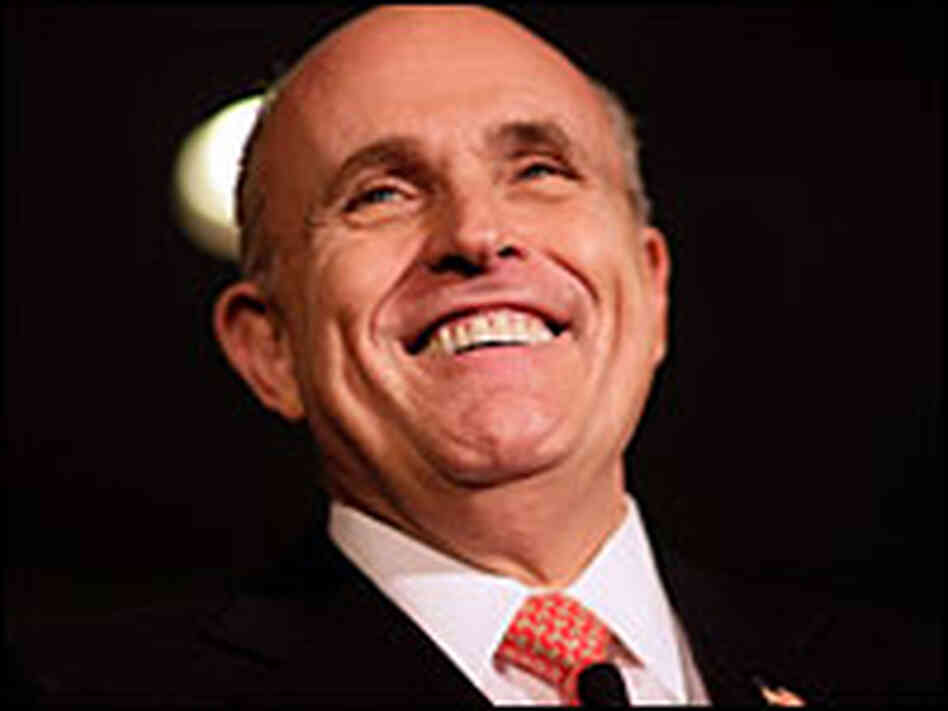 Republican presidential hopeful Rudy Giuliani speaks during a town hall meeting in Boca Raton, Fla. Republican presidential hopeful Rudy Giuliani speaks during a town hall meeting in Boca Raton, Fla.