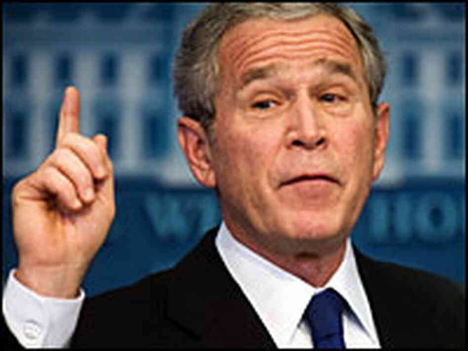 President Bush discusses the National Intelligence Estimate report on Iran. President Bush discusses the National Intelligence Estimate report on Iran.