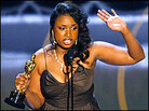 Jennifer Hudson accepts her Oscar Jennifer Hudson accepts her Oscar