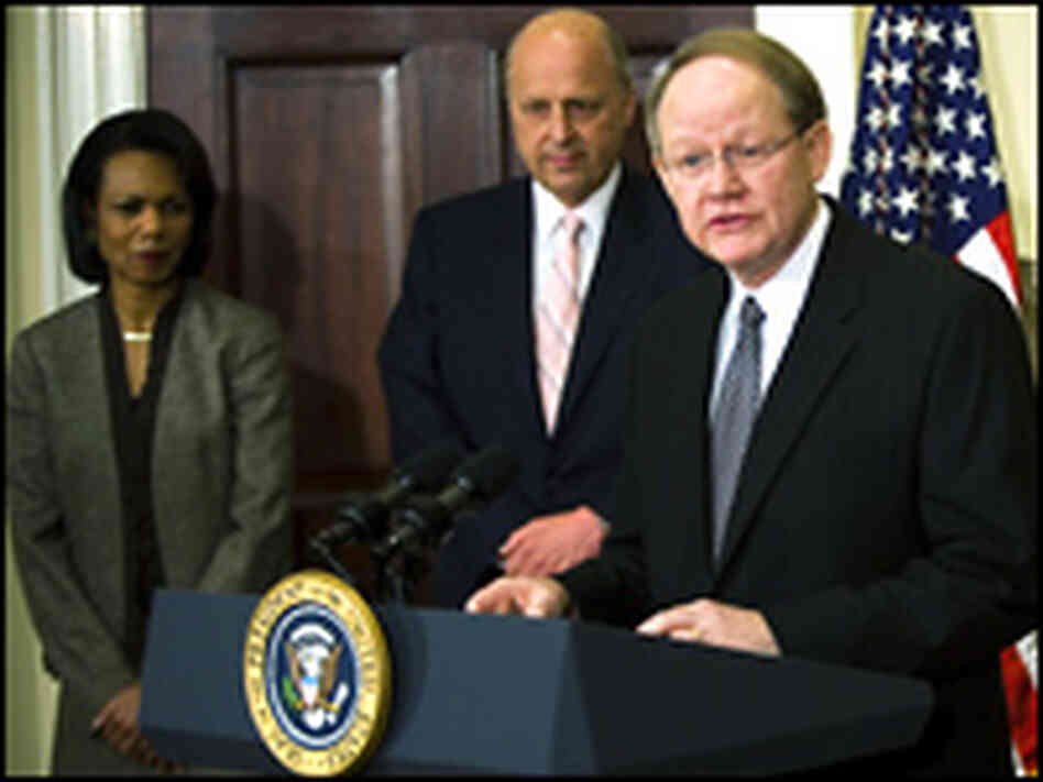 Musical Chairs: Mike McConnell (right), is to become director of National Intelligence. Musical Chairs: Mike McConnell (right), is to become director of National Intelligence.