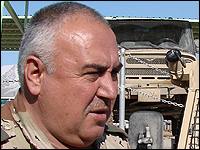 Gen. Anwar Dolani commands a Kurdish Iraqi Army battalion headed for the Iraqi capital.