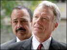 I. Lewis "Scooter" Libby and his attorney Theodore Wells arrive for a hearing. I. Lewis "Scooter" Libby and his attorney Theodore Wells arrive for a hearing.