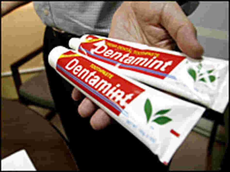 Toothpaste made in China may contain harmful ingredient/Getty. Toothpaste made in China may contain harmful ingredient/Getty.