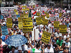 Supporters of efforts to overhaul U.S. immigration policy marched in Los Angeles last month Supporters of efforts to overhaul U.S. immigration policy marched in Los Angeles last month