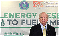 Energy Secretary Samuel Bodman says it's essential that the United States license new nuclear plants.