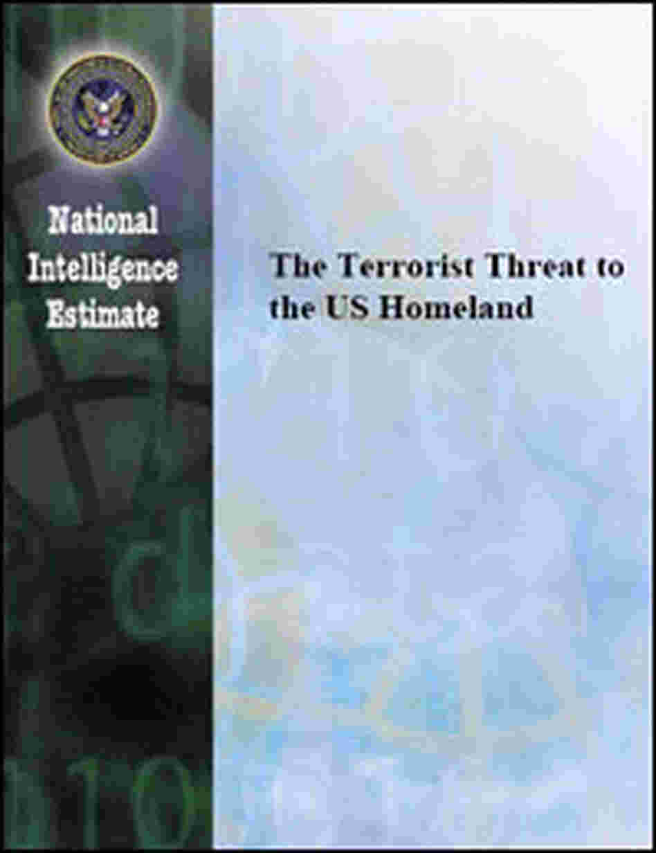 Cover of the National Intelligence Estimate Cover of the National Intelligence Estimate