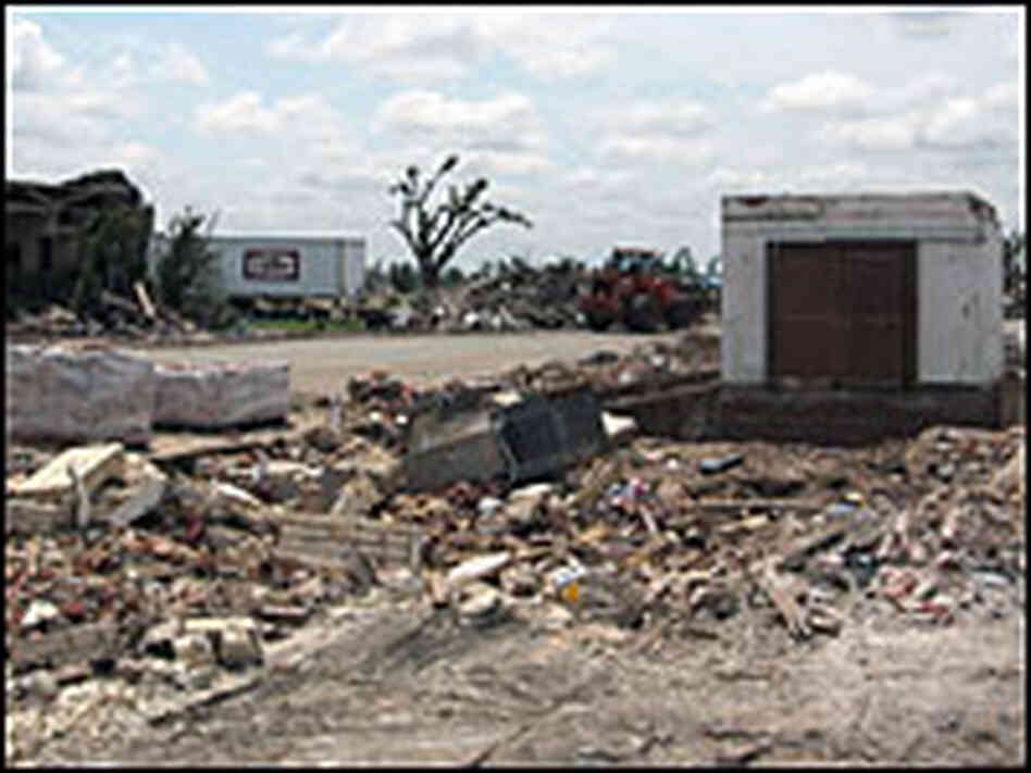 Cleanup in Greensburg, Kan.