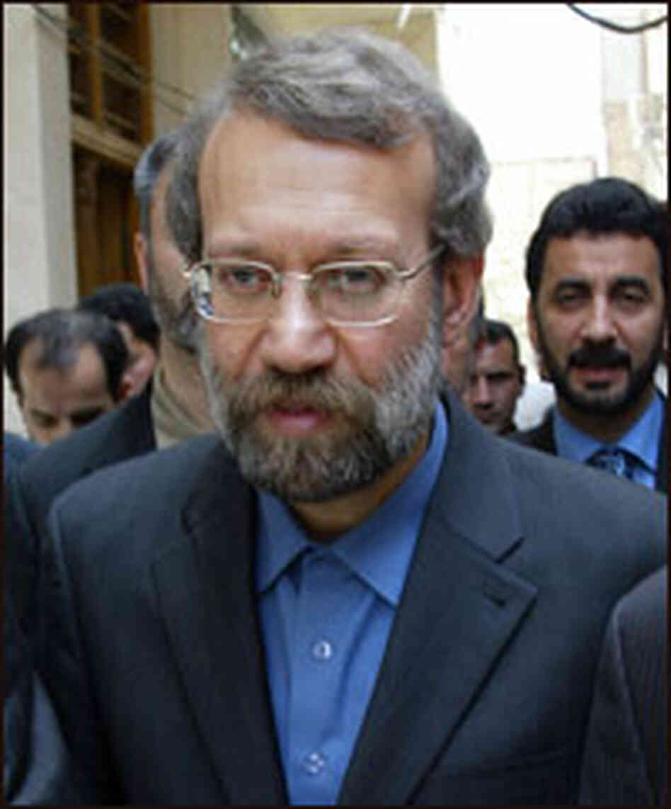 Iran's chief nuclear negotiator Ali Larijani Iran's chief nuclear negotiator Ali Larijani