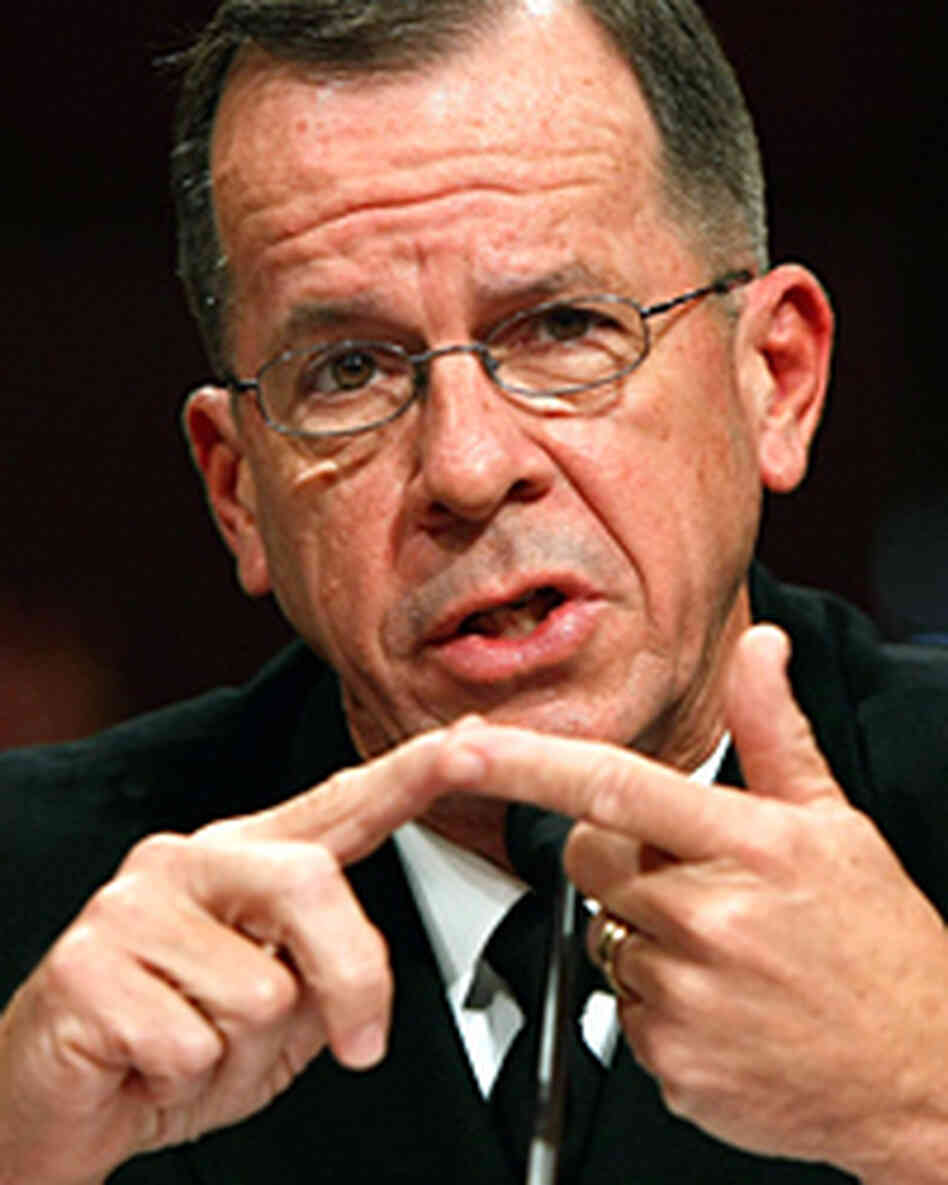 Navy Adm. Michael Mullen/Getty. Navy Adm. Michael Mullen/Getty.