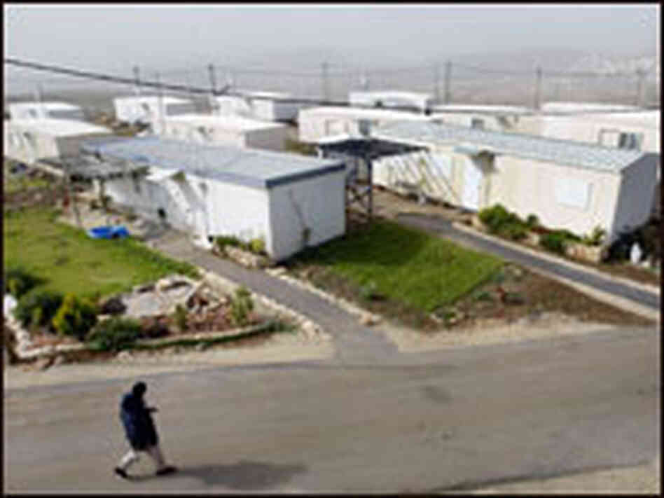 West Bank settlement outpost of Migron. West Bank settlement outpost of Migron.