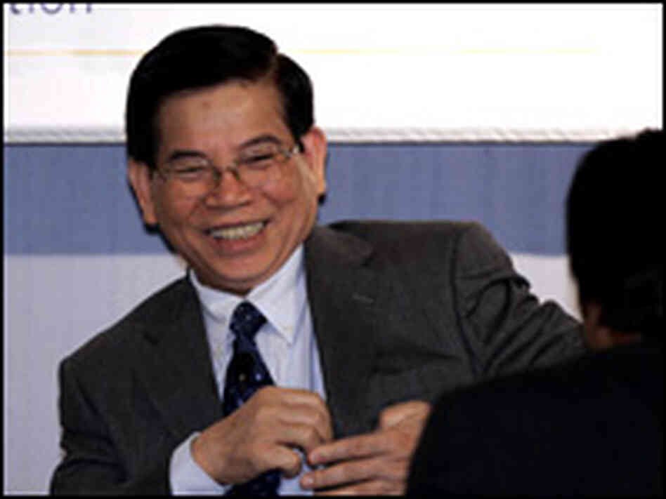 Vietnam's President Nguyen Minh Triet before addressing the Asia Society in New York, June 20, 2007. Vietnam's President Nguyen Minh Triet before addressing the Asia Society in New York, June 20, 2007.