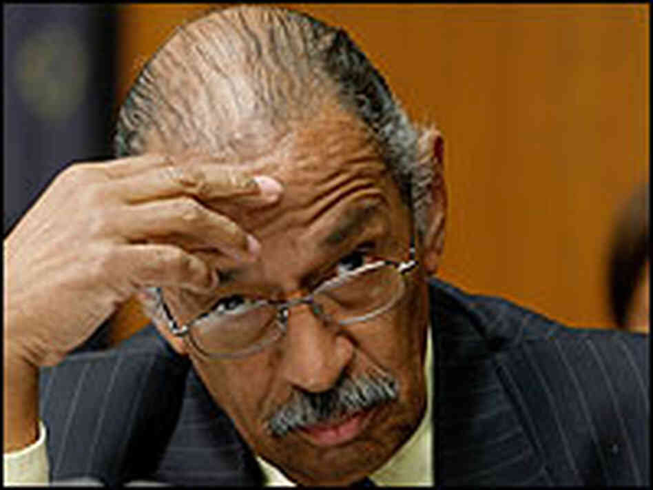 Rep. John Conyers listen to comments at a hearing March 21, 2007. Rep. John Conyers listen to comments at a hearing March 21, 2007.