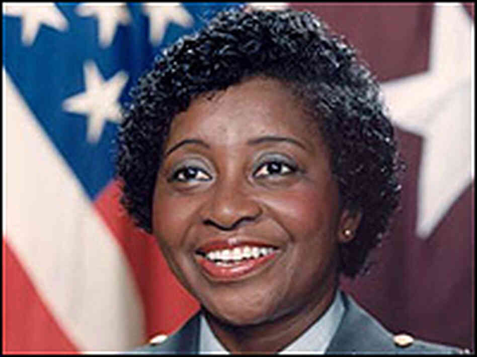 Clara Adams-Ender in her military uniform.