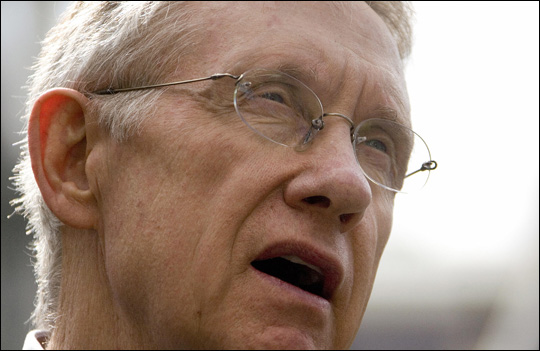 Senate Majority Leader Harry Reid (D-NV). Credit: JIM WATSON/AFP/Getty Images.