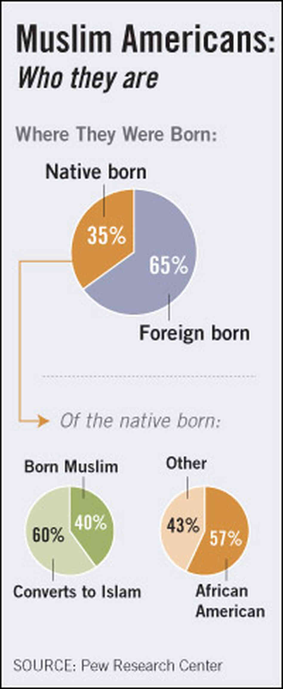 Graphic: Muslim Americans: Who Are They? Graphic: Muslim Americans: Who Are They?