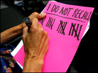 Scorecard: Desiree Fairooz of Arlington, Texas, keeps track. Scorecard: Desiree Fairooz of Arlington, Texas, keeps track.