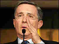 Colombian President Alvaro Uribe