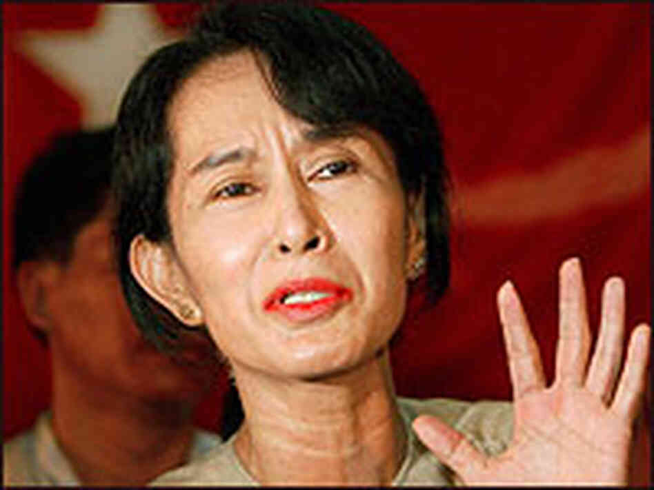 Myanmar democracy leader Aung San Suu Kyi Myanmar democracy leader Aung San Suu Kyi