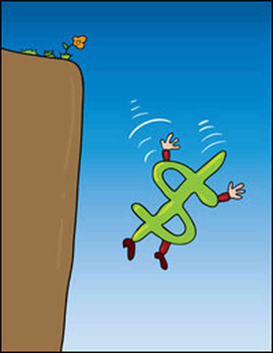 Icon of a falling dollar Icon of a falling dollar