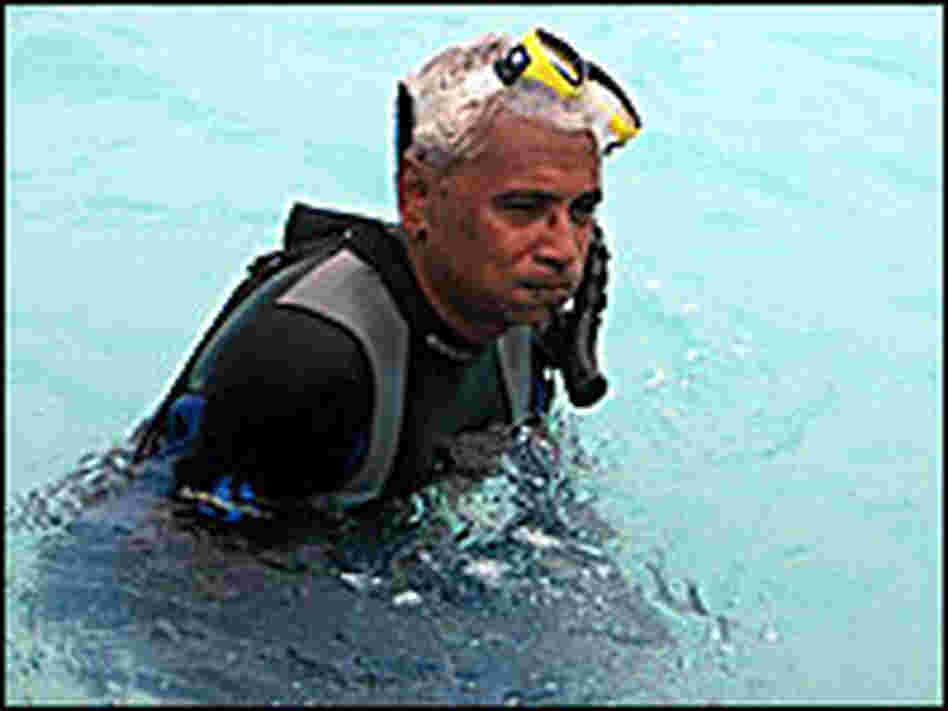 Azeez snorkeling