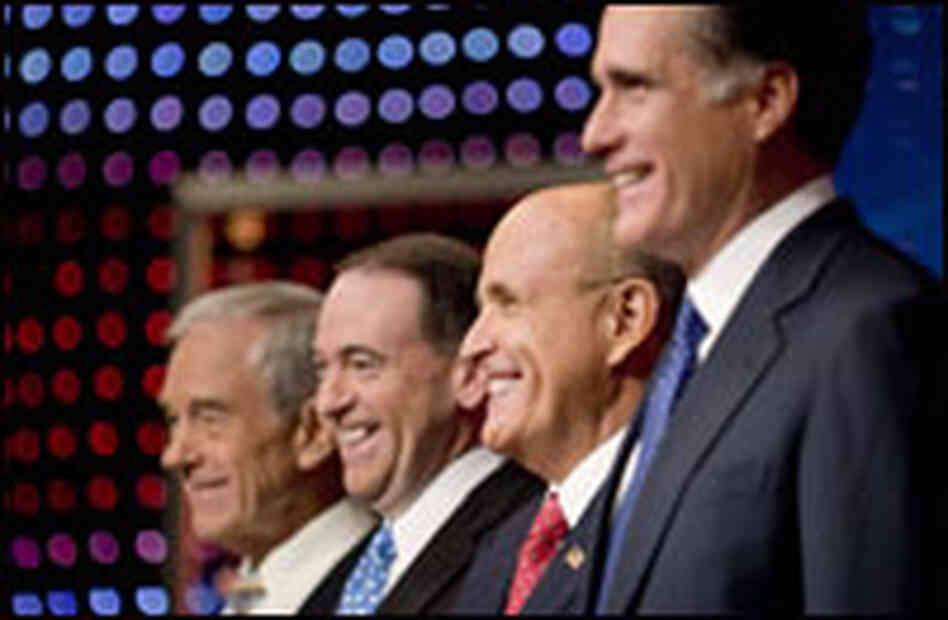 Republican Presidential Candidates at Debate