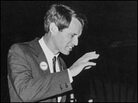 Sen. Robert F. Kennedy speaks to reporters in New York, March 1, 1968. Sen. Robert F. Kennedy speaks to reporters in New York, March 1, 1968.