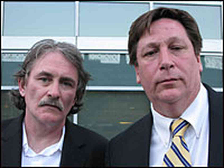 Bernie McDaid and Olan Horne