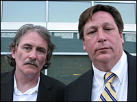 Bernie McDaid and Olan Horne