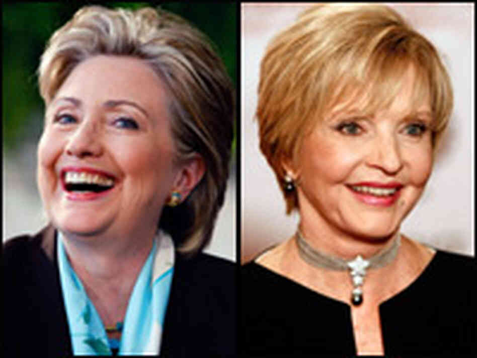 Could Hillary Clinton (left) be played by Florence Henderson? Could Hillary Clinton (left) be played by Florence Henderson?