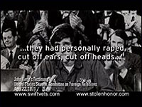 A Sec. 527 attacked presidential candidate and Massachusetts Sen. John Kerry's record in Vietnam in the 2004 election.