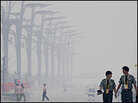 Beijing smog Beijing smog