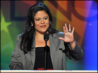 Maya Soetoro-Ng spoke at the Democratic National Convention in Denver on Monday.