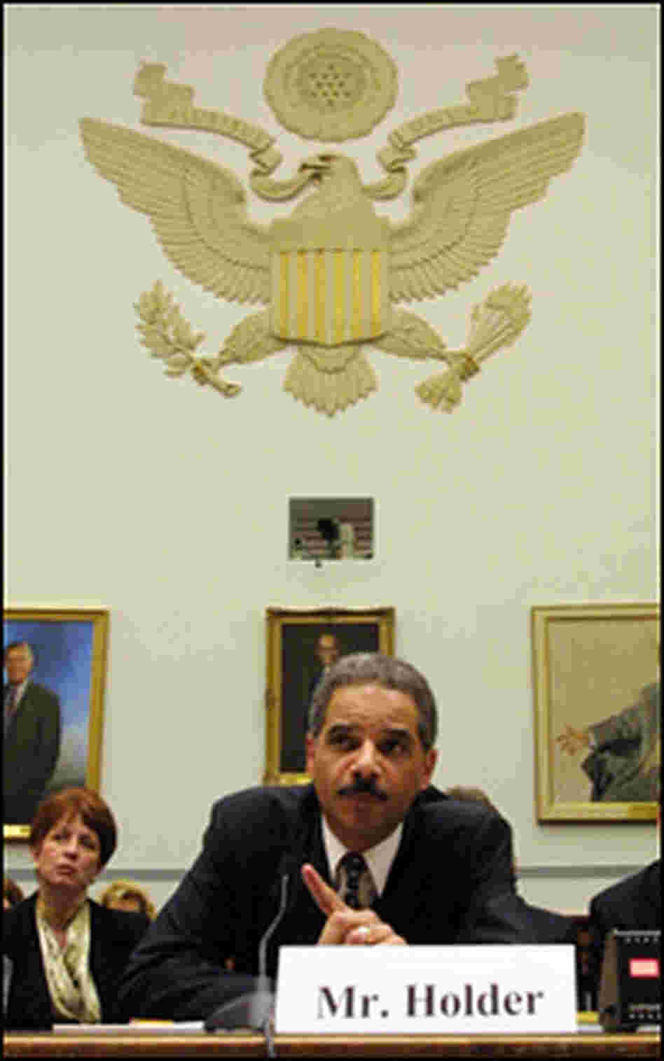 Eric Holder testifies before the House Government Reform Committee Eric Holder testifies before the House Government Reform Committee
