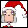  A gloomy woman wears a Santa hat. iStockphoto.com