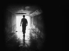 Hundreds of people live in the hidden matrix of tunnels beneath the Las Vegas strip. Credit: Danny Mollohan