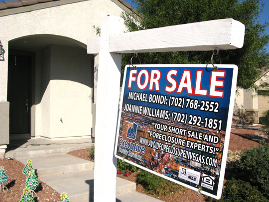 Homes in foreclosure