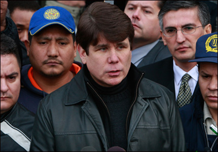 Illinois Gov. Rod Blagojevich.