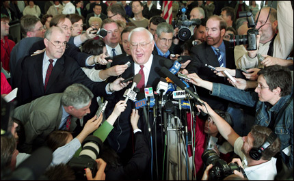 Former Illinois Gov. George Ryan.