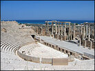 Amphitheater at Leptis Magna Amphitheater at Leptis Magna