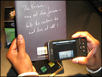 Phone Scanner At Work