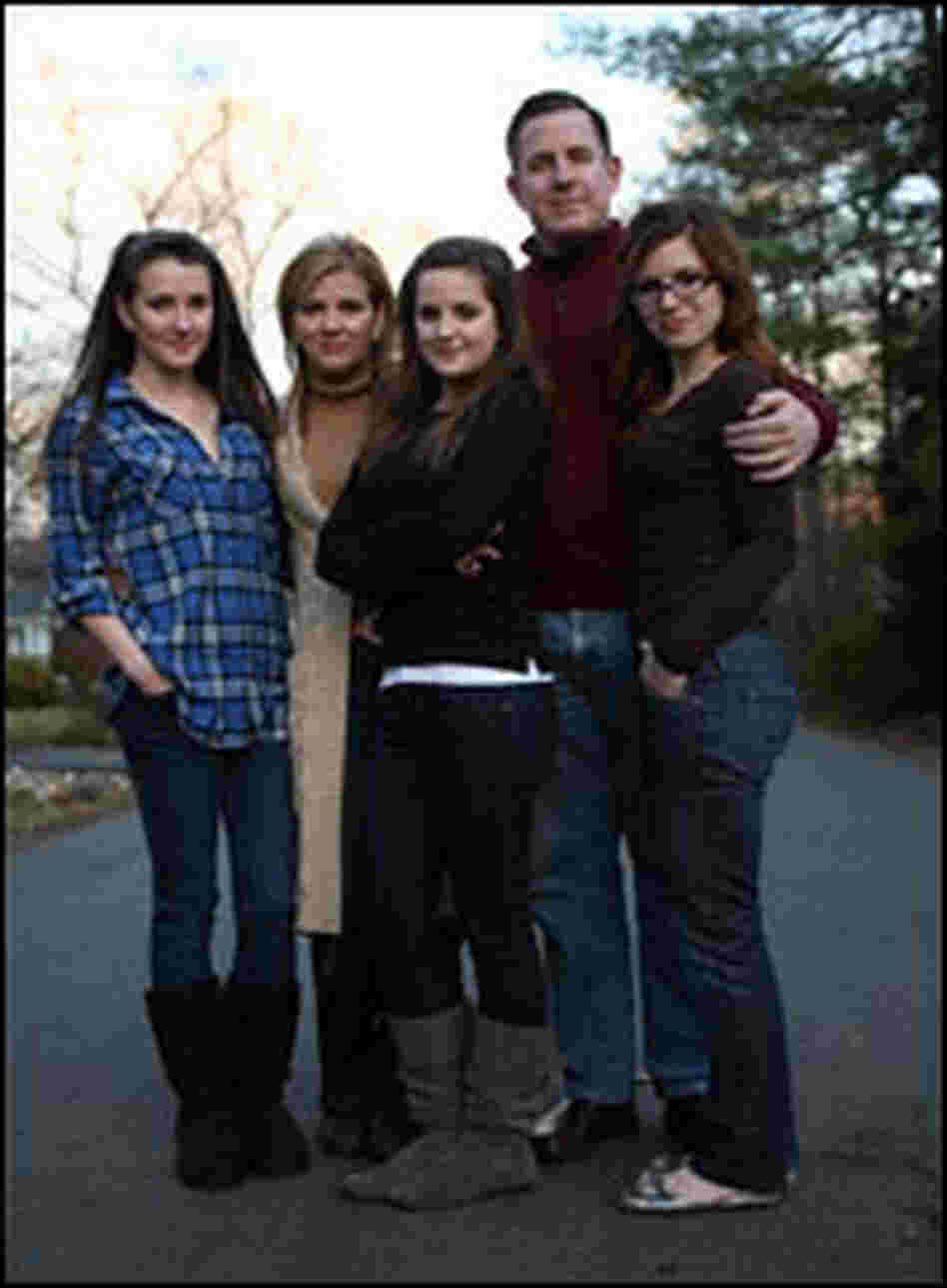 Susan Gilmore with her family.
