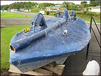 One of three submersibles