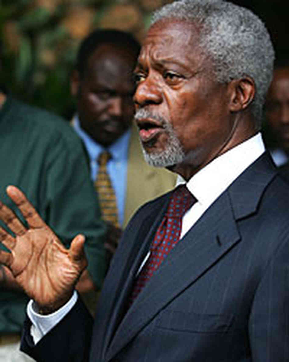 Former U.N. Secretary-General Kofi Annan mediated the agreement. Former U.N. Secretary-General Kofi Annan mediated the agreement.