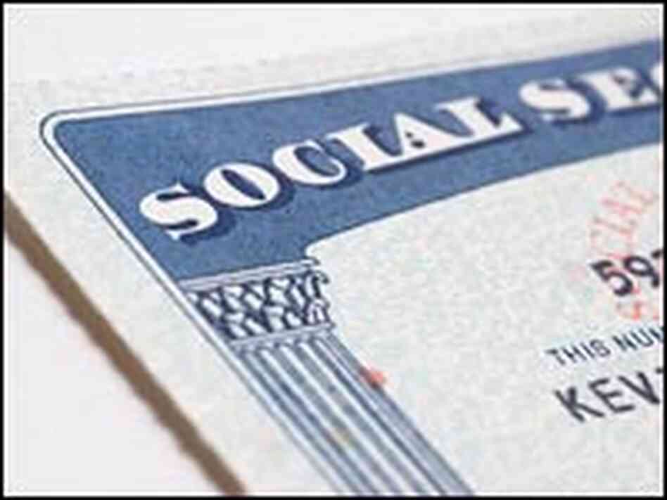 Social Security card Social Security card
