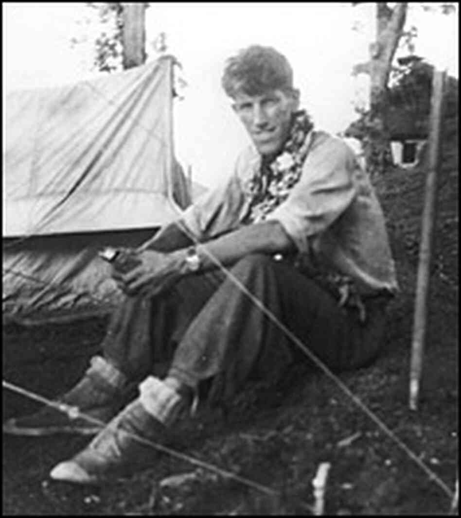 New Zealand-born mountaineer Sir Edmund Hillary sits at base camp in Nepal in May 1953. New Zealand-born mountaineer Sir Edmund Hillary sits at base camp in Nepal in May 1953.