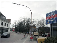 A street in Bohmte, Germany
