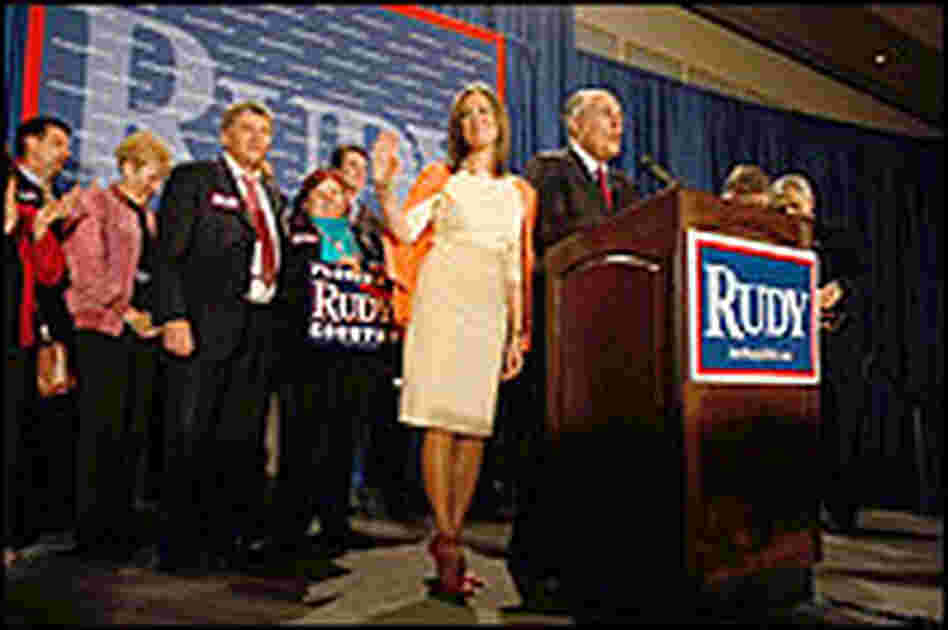 Former New York City Mayor Rudolph Giuliani with his wife, Judith Former New York City Mayor Rudolph Giuliani with his wife, Judith