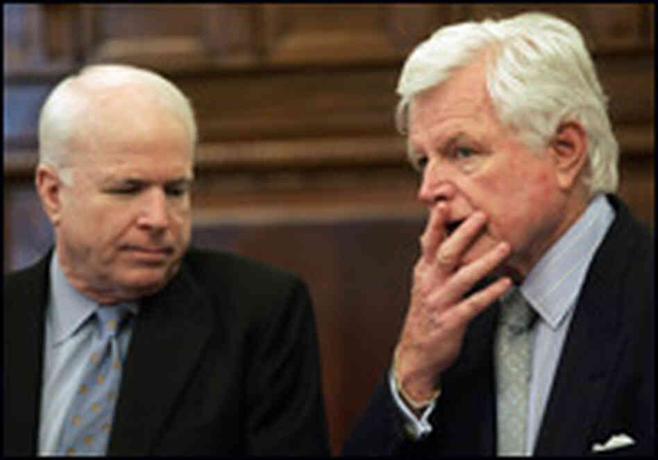 Sen. Kennedy and Sen. McCain Sen. Kennedy and Sen. McCain