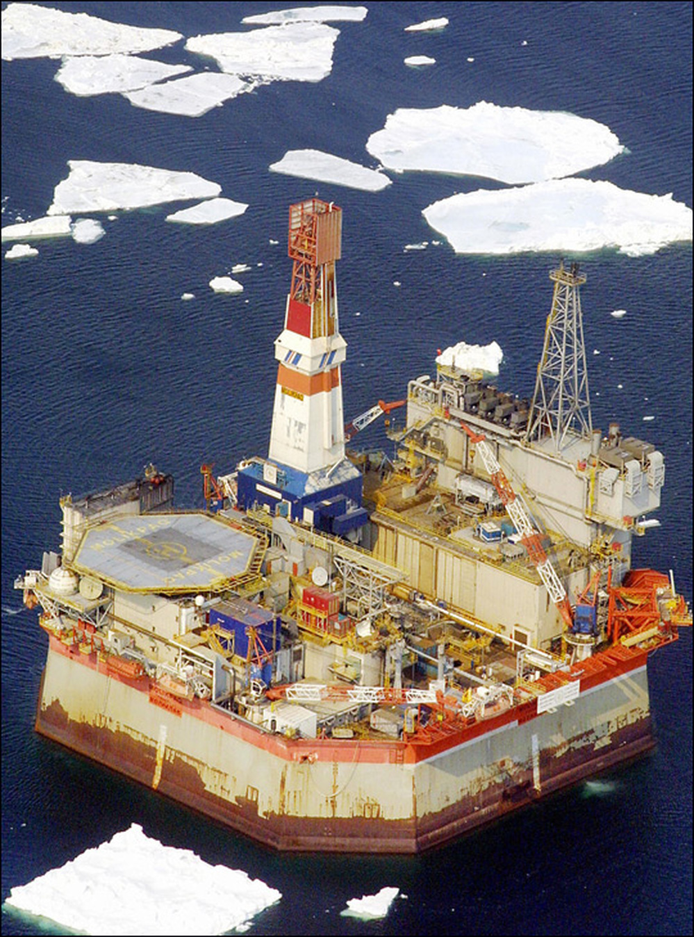 offshore oil rig